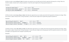 To rectify this, each time we find a longest common substring candidate, we check if the substring's indices are the same as the reversed substring's original indices. Solved 8 Write A Function Named String Of Stars That T Chegg Com