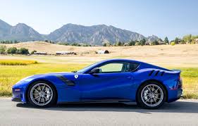 458 speciale, 458 speciale aperta, 488 gtb, 488 pista, 488 pista spider, 488 spider, 812 superfast/gts, f8 tributo, f12 tdf Wallpaper Blue Sports Car Side View Gran Turismo Ferrari F12 Tdf Images For Desktop Section Ferrari Download