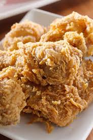 Place the chicken in the pan and lightly spray with nonstick spray. Southern Favorite Fried Chicken Food Network Recipes Fried Chicken Recipes Fried Chicken Recipe Southern