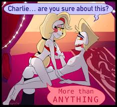 Charlie x Lucifer [Hazbin Hotel] A little forbidden fruit (SweetHysteria) :  rrule34