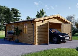 Garage in spreeathen aufkaufen &ndash be connect carports und garagen. Holzgaragen Bausatze Kaufen Sie Eine Solide Garage Aus Holz
