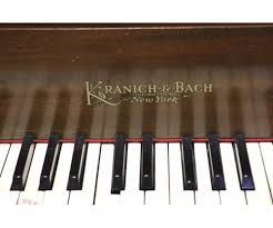 Sold Price Walnut Kranich And Bach Baby Grand Piano July 6 0121 11 00 Am Cdt