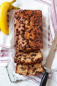This Simply Irresistible Chocolate Chip Banana Bread Is The Best I Ve Ever Had It Chocolate Chip Banana Bread Banana Chocolate Chip Banana Bread Recipe Moist