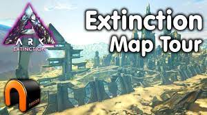 Extinction Spawn Map Ark Ark Extinction Full Map Tour - Youtube