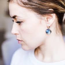 Bicycle Earring, Surgical Steel Earring, Sport Dangle Earring, Bike  Leverback Earring, Gift for Her, Womens Earring