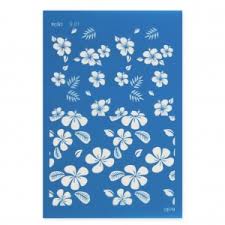 Importers of fine silk flowers and home accessories.flowers, arrangements,vases, accessories and more. Silk Screen Moiko For Polymer Clay 74x105 Mm Tropical Flower Pattern 9 01 Perles Co