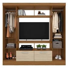 Me Gusto Este Producto Roch Closet Tv Concepcion Castano Avellana L En 2020 Diseno De Armario Para Dormitorio Disenos De Closet Pequenos Closet Para Cuartos Pequenos