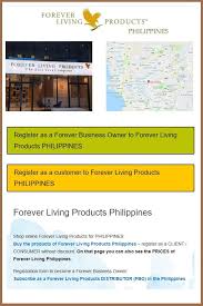 Shop Online And Distributor Registration Of Forever Living Products The Aloe Vera Company Foreverlivi Forever Living Products Forever Business Philippines