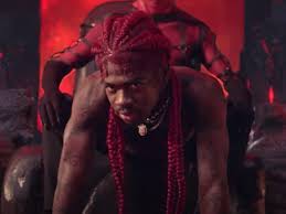 Indeed, the ending of the video, in which lil nas x snaps satan's neck and puts the horns on his own head to crown himself as a god, is what struck harris as the most satanic part of the video. Qanon Targets Lil Nas X After Music Video With Devil Satan Shoes
