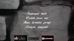 Lepaskan ku jika benar engkau tidak mahu sakitnya hatiku tiada siapa yang tahu tinggalkan ku jika engkau ada yang baru maafkan diriku ku bukan yang terbaik untuk mu. Adzrin Bukan Yang Terbaik Lirik Youtube