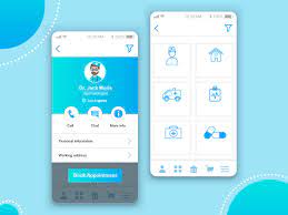 The online doctor appointment app turn as enrich app by including health tracking feature as measurement of weight, fat, blood pressure. Design And Development Of Online Doctor Appointment App On Behance