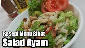 Perkongsian ni juga kira aku. Salad Ayam Chicken Salad Youtube