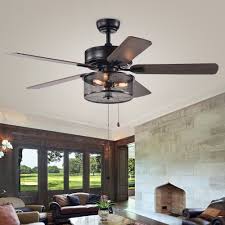 Elyssa 5 Blade Standard Ceiling Fan With Pull Chain And Light Kit Included Reviews Joss Main