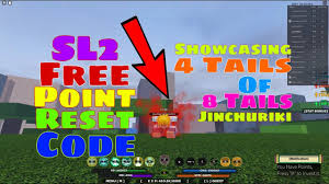 About shindo life and its codes. Sl2 Free Point Reset Code Shinobi Life 2 Gameplay Showcasing 8 Tails A Roblox Coding Gameplay