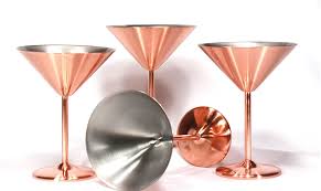 These martini glasses have a brass stem which. Pin On Copper Kitchen