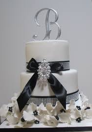 Black And White Wedding Cakes With Bling Black Wedding Cakes With Bling Black And White Wedding Cake With Bling Black And White Wedding Cake Black Wedding Cakes White Wedding Cake