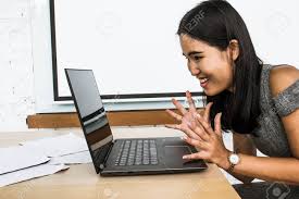 Image result for people with laptop money making
