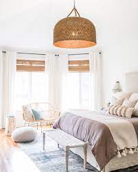 Bring an element of classic style to your bedroom with the brookside bella wingback upholstered bed. A Classy Neutral Boho Bedroom With Statement Lighting Haven