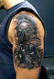 Strong And Perfect Worrior Tattoos 4 Warrior Tattoos Gladiator Tattoo Picture Tattoos