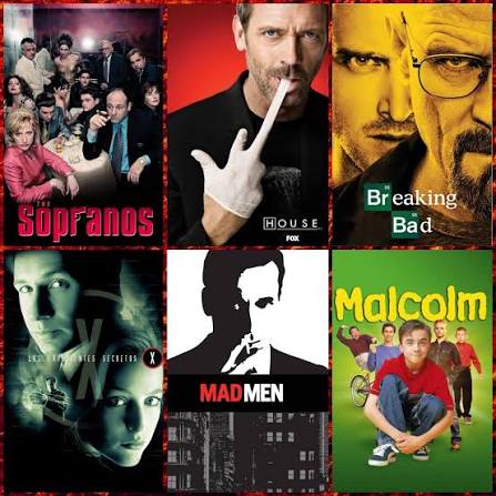 Mi top 20 de las mejores series de la historia: 1- Breaking Bad (2008) 2-  The Sopranos (1999) 3- Better Call Saul (2015) 4- X-Files (1993) 5- The  Wire (2002) 6- Fargo (