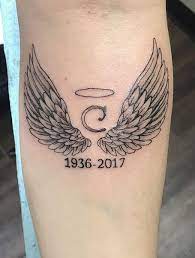 #tattoo #tattoos #small tattoo #black ink #angel wing tattoo #wrist tattoo #small #small tattoos #angel #angels #angel tattoo #angel tattoos #angel wing. 20 Cool Angel Wing Tattoos For Men In 2021 The Trend Spotter