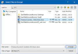 They now put in on their flash drives by default. Password Protect Files Folders On Sandisk Usb Drive Free