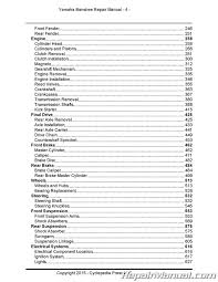 Yamaha Yzf350 Banshee Cyclepedia Printed Atv Service Manual