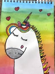 An example of such activities can be joint drawing. Easy Unicorn Drawing Art Projects For Kids