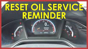 If you want to ensure that your engine has longevity, you'll need to make sure that you're putting the right oil and doing the right checks on the. How To Reset Your Oil Service Reminder 2017 Honda Civic Youtube
