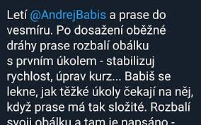 Teď to naštěstí není úplně všechno. Babis Vtipny Jenda