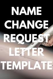 Sample letter to inform change of bank account [this is a sample letter to inform change of bank account. Letter For Change Of Name After Marriage Template Printable Included Name Change After Marriage Lettering