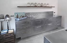 Cuisine Ego Acier Inox Ilot Lineaires Sur Mesure 10surdix