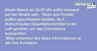 Seit wann wohnst du hier? Heute Abend Ab 23 30 Uhr Sollte Niemand Auf Der Strasse Sein Ein Faktencheck
