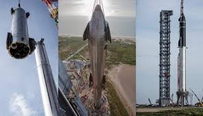 Spacex starship vs saturn 5. Spacex Starship Erstmals In Voller Lange Zu Sehen Orbital Start Naht Teslamag De