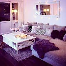 55 Living Room Decor Tricks For A Standout Space Living Room Setup Purple Living Room Cute Living Room