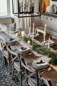 Minimal Rustic Christmas Decorating Ideas Christmas Table Decorations Christmas Table Settings Christmas Decorations Rustic