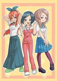 3girls المشرفات الصغيرات anime best friends anime eleventh