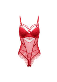 Lingerie is a category of primarily women's clothing including undergarments (mainly brassieres), sleepwear, and lightweight robes. Buy Glorify Premium Red Lace Lingerie Set Online Zalora Malaysia