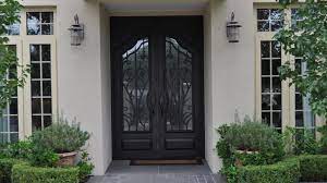 Wrought Iron Doors Install Front