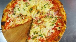 6 bread slices (white or brown or any other), 1/4 cup onions, chopped, 3/4 cup mixed veggies (carrots, capsicum, bell peppers, corns etc), 1 tbsp wheat flour, 3/4 cup milk, at room temperature, 1 tsp oil, to taste salt, 1 tsp oregano, 1 tsp chilli flakes, 1 tbsp pizza sauce/tomato ketchup. Pizza Without Cheese Stock Video Footage 4k And Hd Video Clips Shutterstock