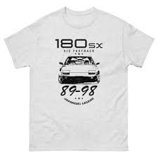 180sx T-shirt JDM Classic Japanese Car Tee 180sx Shirt Gifts Birthday  Clothing Apparel - Etsy