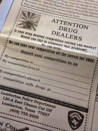 Postal service — the preferred shipper for drug dealers. Texas Newspaper Ad Calls For Drug Dealers To Snitch On Their Competition Abc30 Fresno