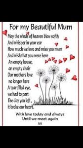 Pin By Marylin On Happy Birthday Mom In Heaven Miss You Mom Love You Mom Quotes I Miss My Mom Mom Poems