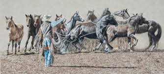 Steve Johnson Art Western Artist Cowboy Art Western Art
