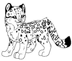 Maybe you would like to learn more about one of these? Kawaii Snow Leopard Coloring Page Novocom Top