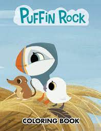 Puffin rock coloring pages puffin rock is an animated television series aimed at preschoolers. Puffin Rock Coloring Book 50 Fun Coloring Pages Featuring Your Favorite Puffin Rock Ctigei Jaitai 9798685118028 Amazon Com Books