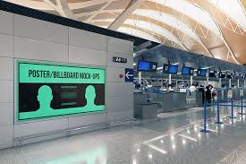 Download Graphicriver Poster Billboard Mockups Airport Edition Visualstorms