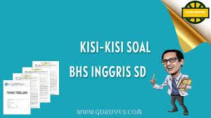 Kisi kisi soal bahasa inggris sd kelas 1 6. Kisi Kisi Soal Uh Pas Dan Pts Bahasa Inggris Kelas 1 6 Semester 1 Situs Guru