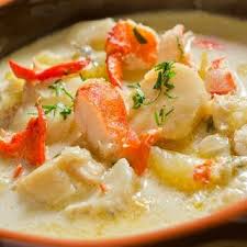 Seafood Chowder Recipe Yummly Recipe Chowder Recipes Seafood Chowder Recipes Cooking Seafood