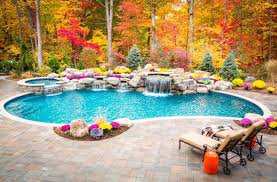 Is This Pool View Real The Colors Are Mesmerizing Anchor Safety Covers Can Be Custom Ordered Custom Swimming Pool Swimming Pool Landscaping Pool Landscaping